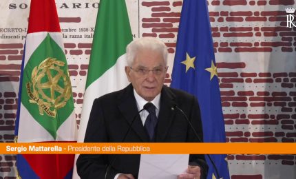 Shoah, Mattarella "Mai pi&ugrave; a un mondo dominato dalla violenza"