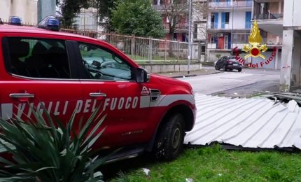 Maltempo, 700 interventi dei vigili del fuoco in Campania e Lazio