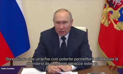 Putin "Nuovi missili ipersonici per difenderci da minacce esterne"