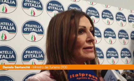 Regionali Lombardia, Santanch&egrave; "Apporto di Fdi sar&agrave; pi&ugrave; consistente"