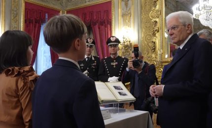 Mattarella premia vincitori concorso "I Giovani ricordano la Shoah"