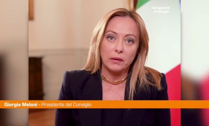 Meloni "Giusto tagliare le accise, ma per ora non &egrave; possibile"