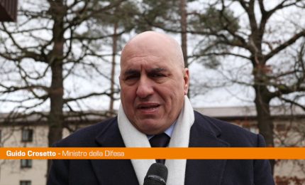 Ucraina, Crosetto "Forniremo quello che serve per la difesa"