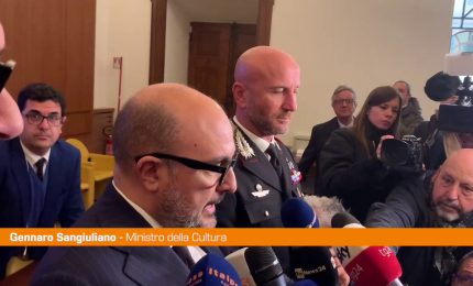 Sangiuliano "Per l'Italia la cultura &egrave; un pilastro strategico"