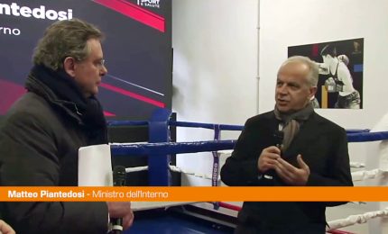 Piantedosi "Sport non &egrave; elemento tribale di divisione"