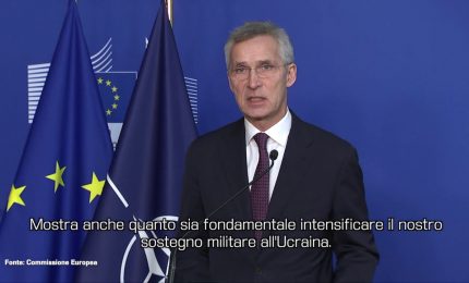 Ucraina, Stoltenberg "Momento chiave, intensificare il sostegno"