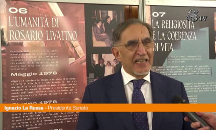 La Russa "L'insegnamento di Livatino &egrave; sempre forte e attuale"