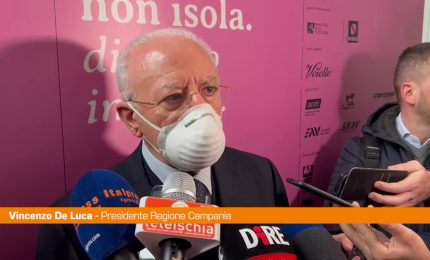 Ischia, De Luca "Fondi stanziati sono del tutto insufficienti"