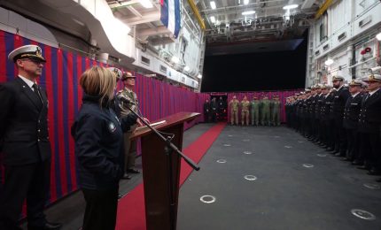 Meloni "Il Mediterraneo &egrave; un'area strategica per l'Italia"