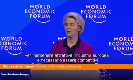 Ue, Von der Leyen "Migliorare il sistema degli aiuti di Stato"