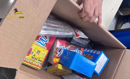 Padova, sequestrati 8 quintali di articoli pirotecnici