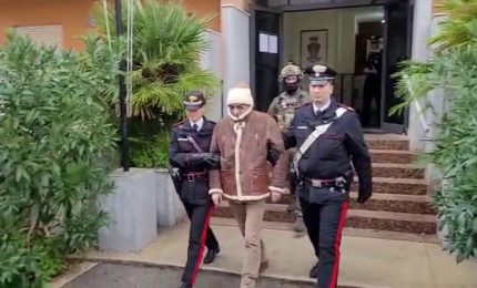 Il momento dell'arresto del boss Matteo Messina Denaro, le immagini