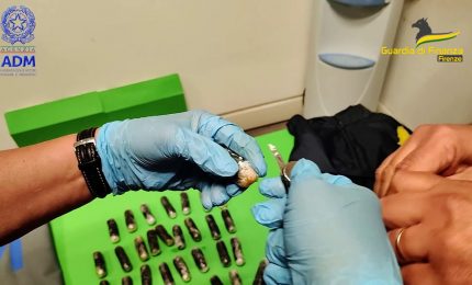 Aveva ingerito mezzo chilo di coca in ovuli, arrestato