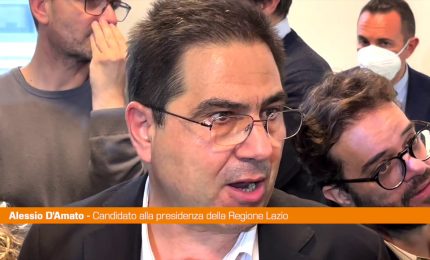 Regionali Lazio, D'Amato "Abbiamo le carte in regola per vincere"