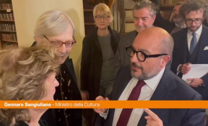 Sangiuliano &ldquo;La Pelle di Liliana Cavani &egrave; inno alla libert&agrave;"