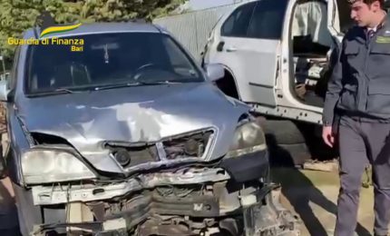 Finti incidenti, cos&igrave; a Bari truffavano le compagnie assicurative