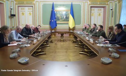 Ue, Michel a Kiev incontra Zelensky