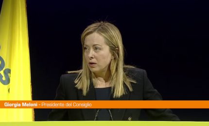 Meloni "Le istituzioni devono remare nella stessa direzione"