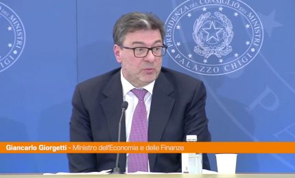 Superbonus, Giorgetti "Dl risolve problema crediti e conti pubblici"