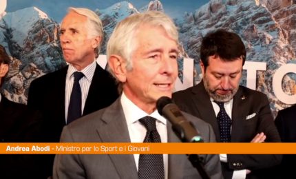 Milano-Cortina, Abodi "La cabina di regia lavora in armonia"