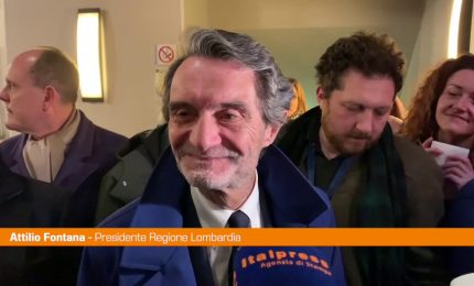 Regionali in Lombardia, Fontana "Sono carico e soddisfatto"