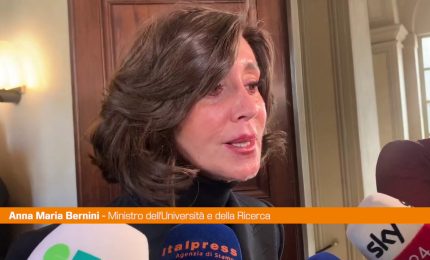 Fvg, Bernini "Nel mondo la ricerca parla italiano, siamo eccellenza"