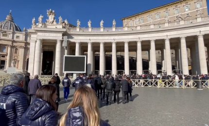 L&rsquo;Italia del pentathlon incontra il Papa