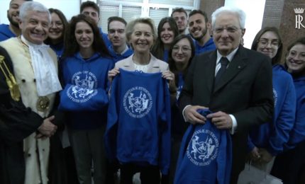Universit&agrave; Palermo, Mattarella all'inaugurazione dell&rsquo;anno accademico