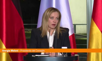 Meloni "Aiutare l'Ucraina &egrave; l'unico modo per arrivare al dialogo"