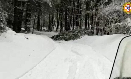Neve, temporali e gelo, il Sud nella morsa del maltempo
