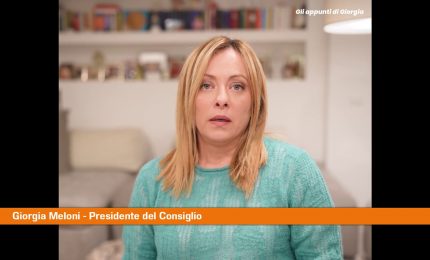 Meloni "Il Superbonus ha un costo di 105 miliardi di euro"
