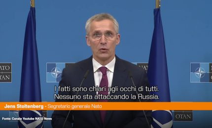 Stoltenberg "Sosteniamo il diritto dell'Ucraina all'autodifesa"