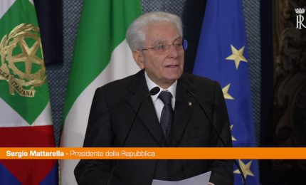 Foibe, Mattarella "La verit&agrave; rende liberi"