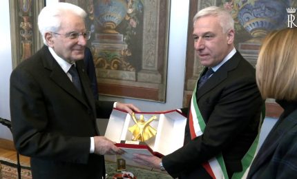 Mattarella incontra il sindaco di Viareggio