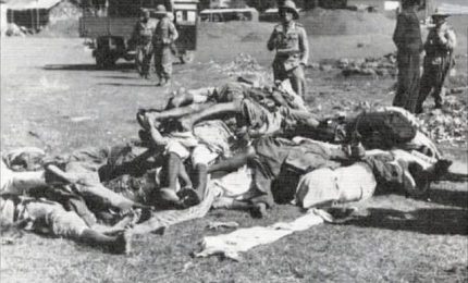 La strage dell'Italia fascista in Etiopia del Febbraio del 1937