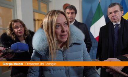 Meloni "In Europa sulla difesa dei confini importanti passi avanti"