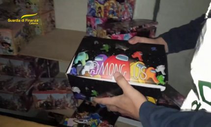 Sequestrati a Catania 100 mila giocattoli contraffatti e pericolosi