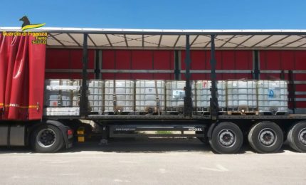 Traffico illecito carburanti dalla Germania all'Italia, le immagini