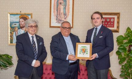 Il principe Jaime di Borbone Due Sicilie in visita a Noto