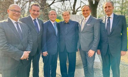 Schifani e quattro presidenti di Regione di Fi incontrano Berlusconi