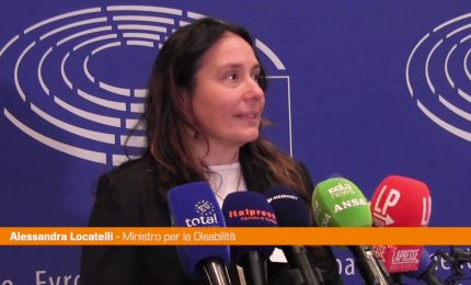 Disabili, Locatelli "Inizia percorso di confronto con l'Ue"