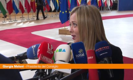 Ucraina, Meloni "La linea italiana &egrave; molto chiara"