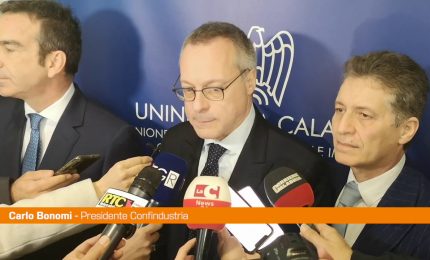 Confindustria, Bonomi "Agenda Calabria importante per tutto il Paese"