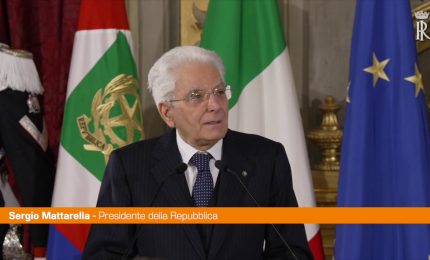 Mattarella "La libert&agrave; non &egrave; piena se non ne godono tutti"