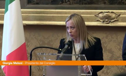 Meloni "Non accettare il ruolo che altri decidono per noi donne"