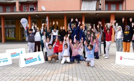 Giovani e sport, a Milano nuova tappa di "Kinder Joy of Moving"