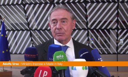 Auto green, Urso "Dall'Italia un segnale forte all'Ue"