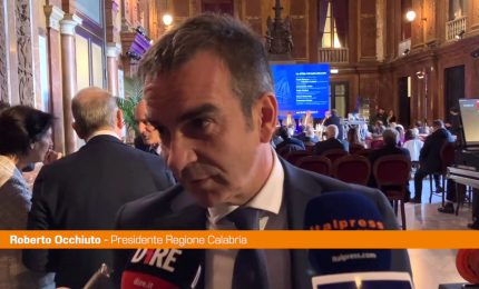 Ponte Stretto, Occhiuto "E' un'opera utile al Paese"