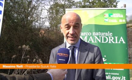 Suzuki Italia pianta 72 alberi al Parco La Mandria di Torino