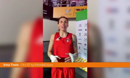 Testa &egrave; oro ai Mondiali di boxe "Ripagati sacrifici"